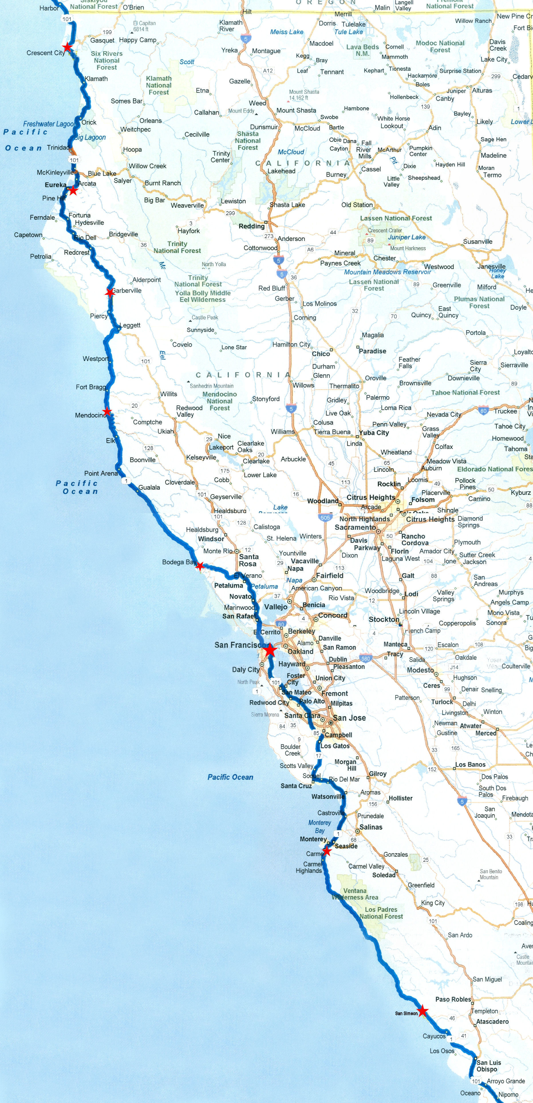 Pacific Coast Rt Pacific Coast Rt